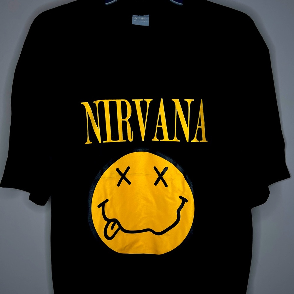 Oversized T - Shirt Nirvana Print